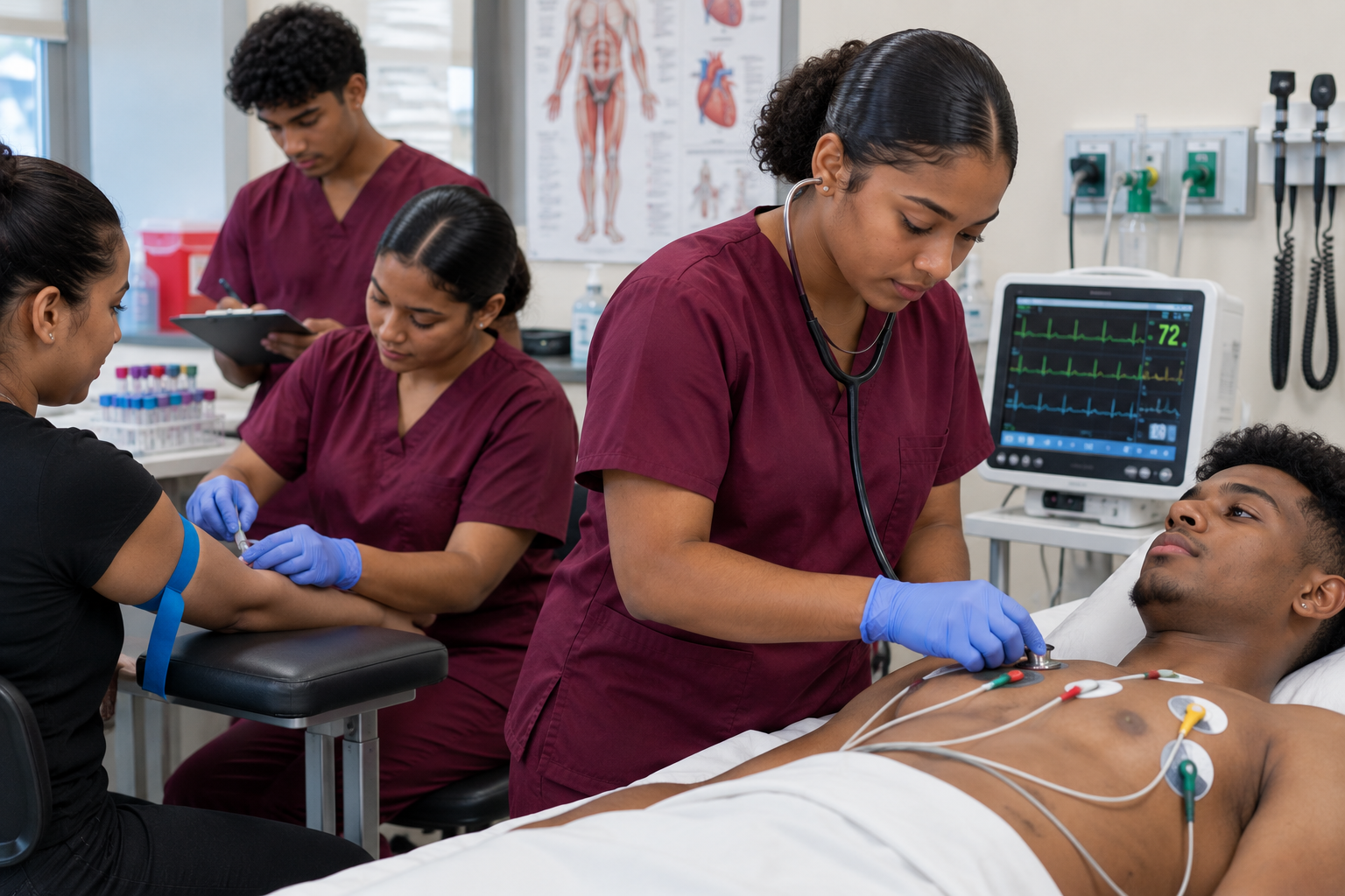 patient care technician course Trinidad